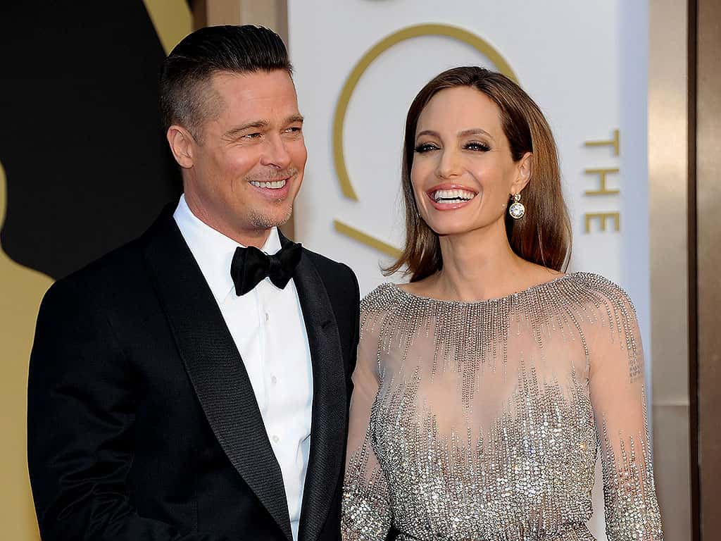 Angelina Jolie and Brad Pitt