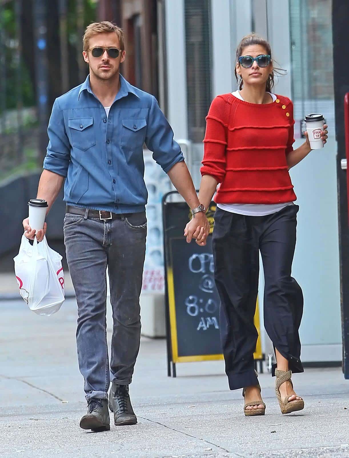 Ryan Gosling and Eva Mendes
