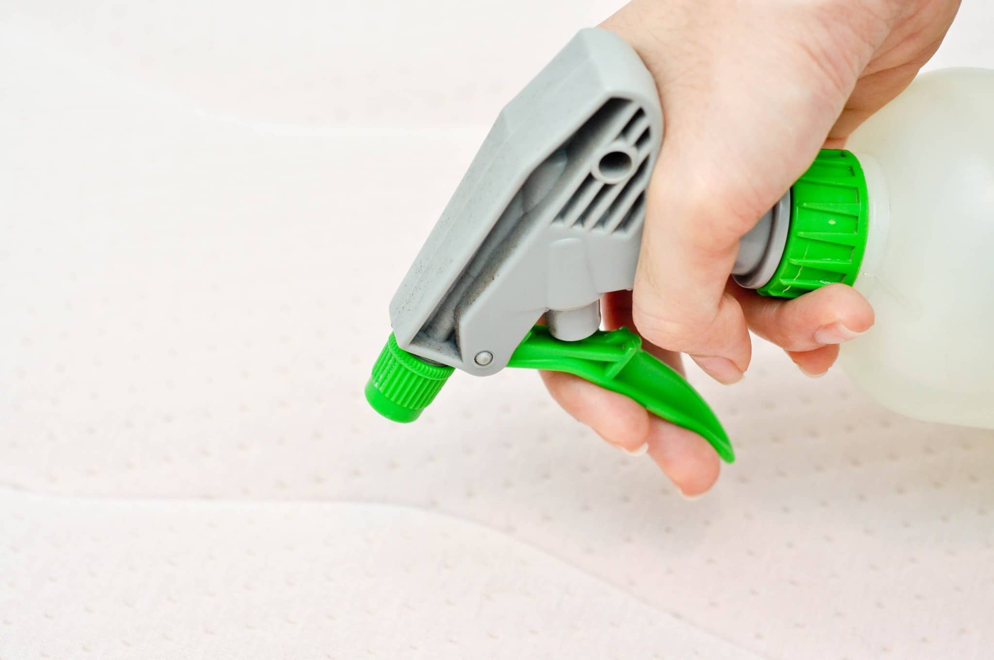 Quickly clean your mattress