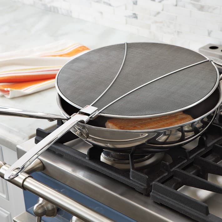 Ditch oil splatters on your stove top