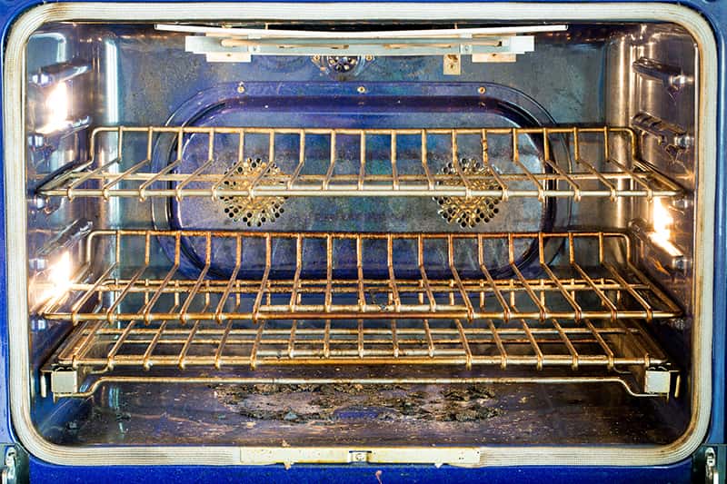 Clean your oven, hands off