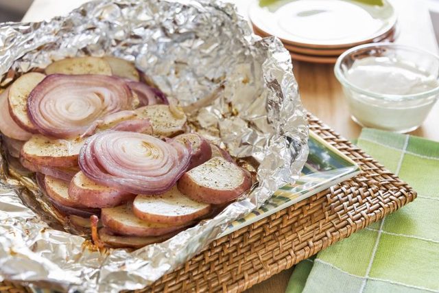 Tend To Your Glass Baking Dishes With Aluminum Foil