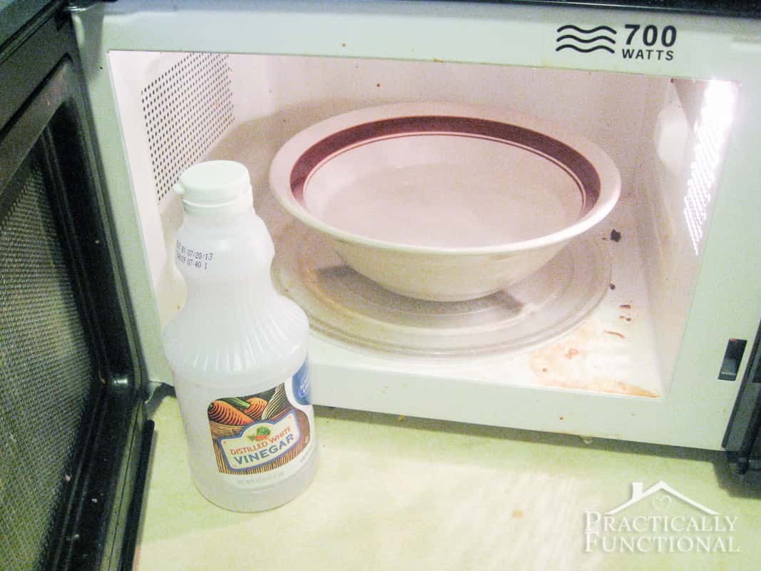 Steam Clean Your Microwave