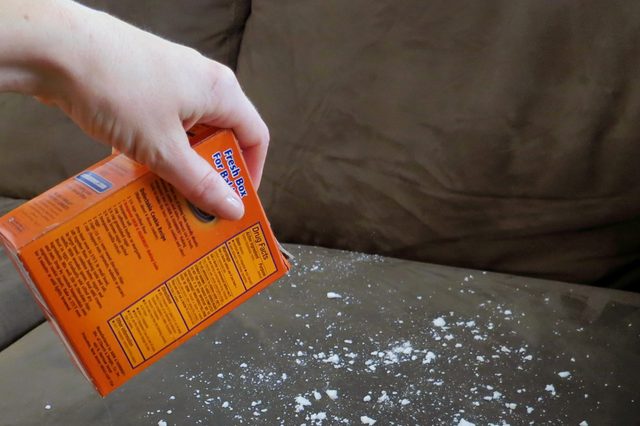Refresh Your Couch Cushions With Baking Soda