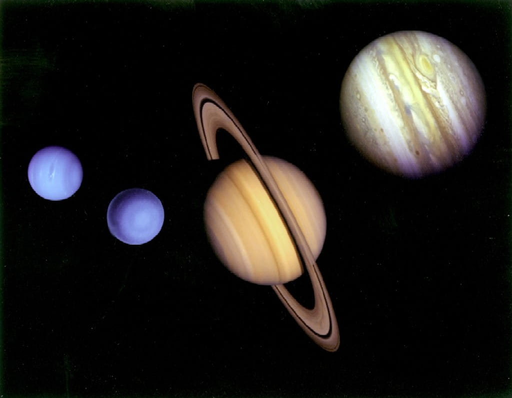 Saturn and jupiter can rain diamonds