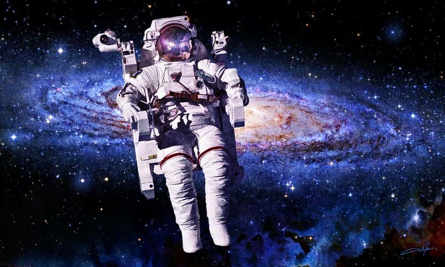 Space is completely silent