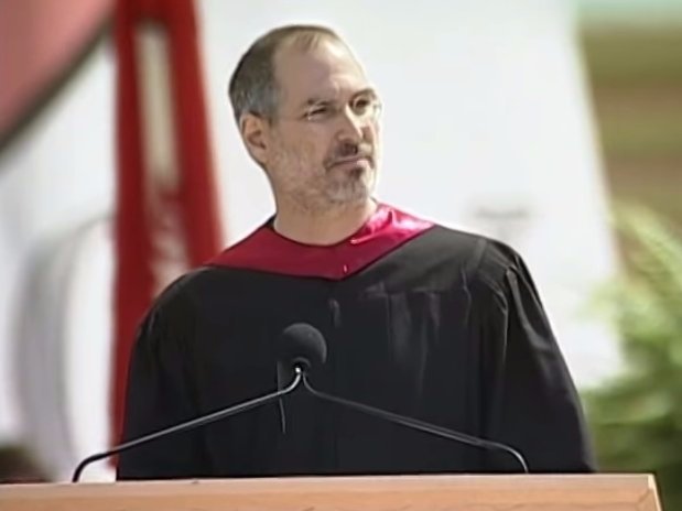 Steve dropped out of college but never quit learning