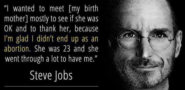 Steve Jobs was adopted