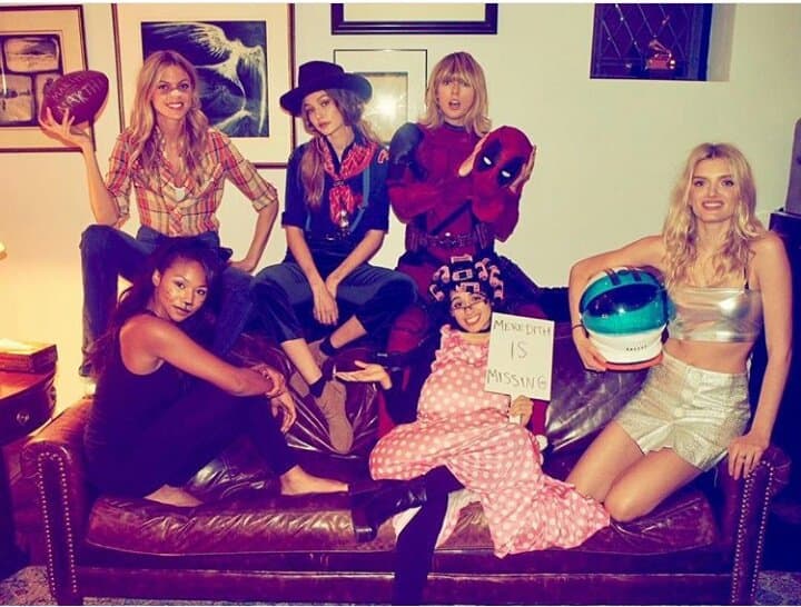 Taylor Swift Gigi Hadid Camila Cabello Friends