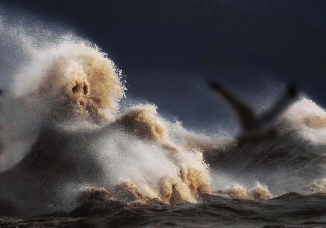 Waves On Lake Erie