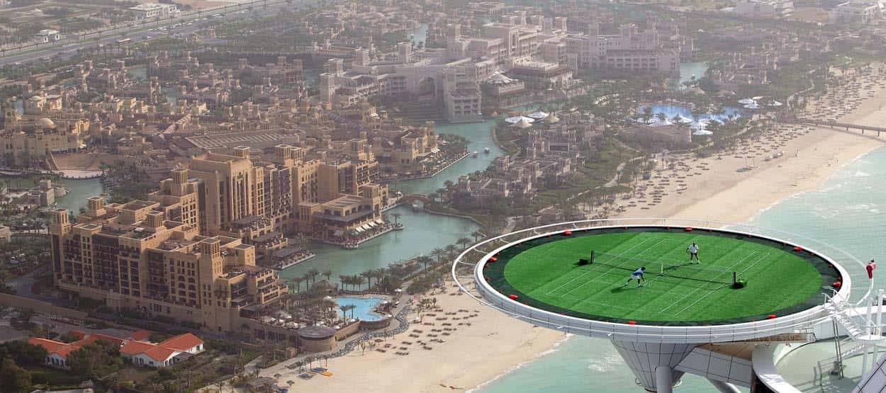 Helipad Of The Burj Al Arab