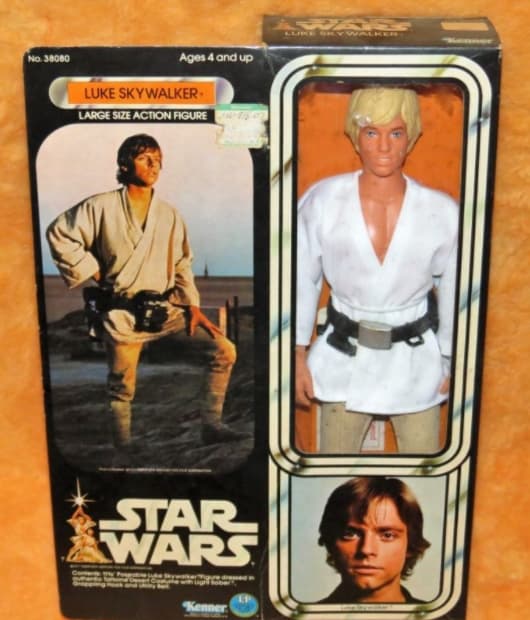 value of luke skywalker action figure