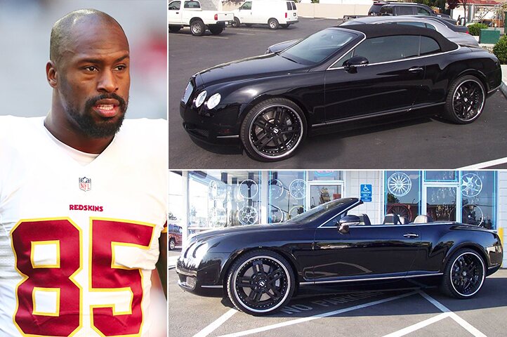 Vernon Davis – Bentley Continental GT Convertible Estimated 200K