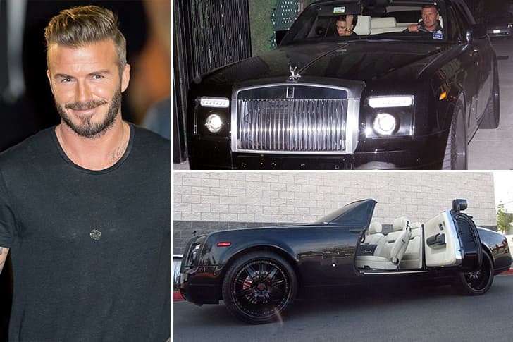 David Beckham – Roll Royce Phantom Drophead Coupe Estimated 400K