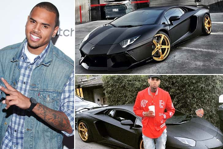 Chris Brown – Lamborghini Aventador Estimated 450K