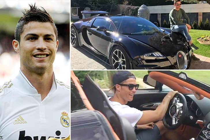 Cristiano Ronaldo – Bugatti Veyron Estimated 2.5 Million