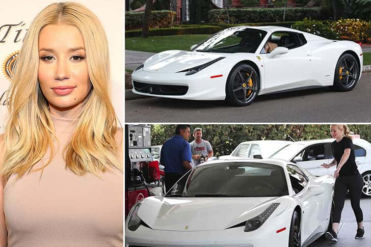 Iggy Azalea – Ferrari 458 Italia Estimated 225K