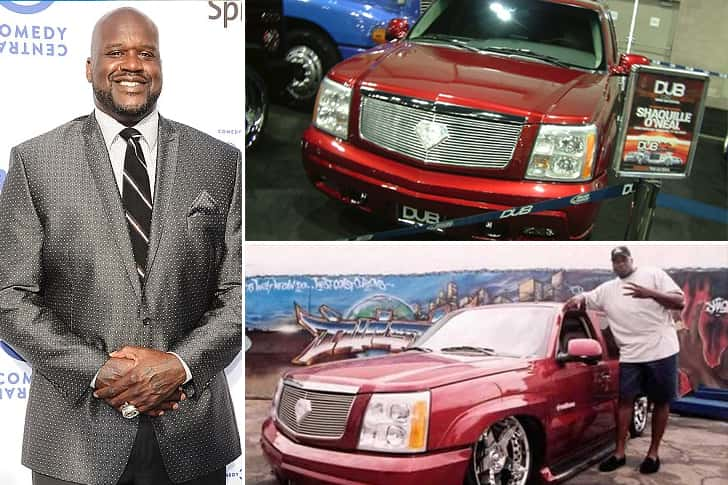 Shaquille O’Neal – Cadillac Escalade Estimated 150K