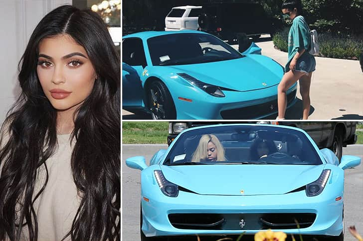 Kylie Jenner – Ferrari 458 Spider Estimated 250K