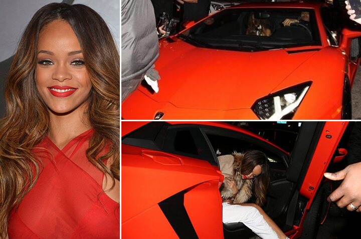 Rihanna – Lamborghini Aventador Estimated 750K