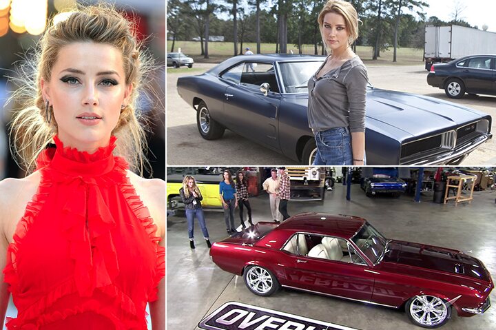 Amber Heard – Ford Mustang Estimated 150K