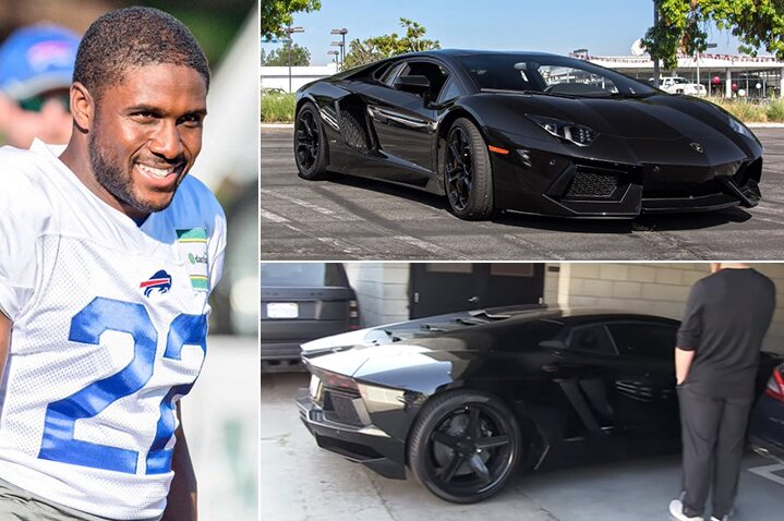 Reggie Bush – Lamborghini Aventador Estimated 450K